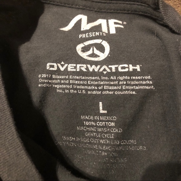 Overwatch Reaper Cosplay Tee - L - Picture 4 of 4